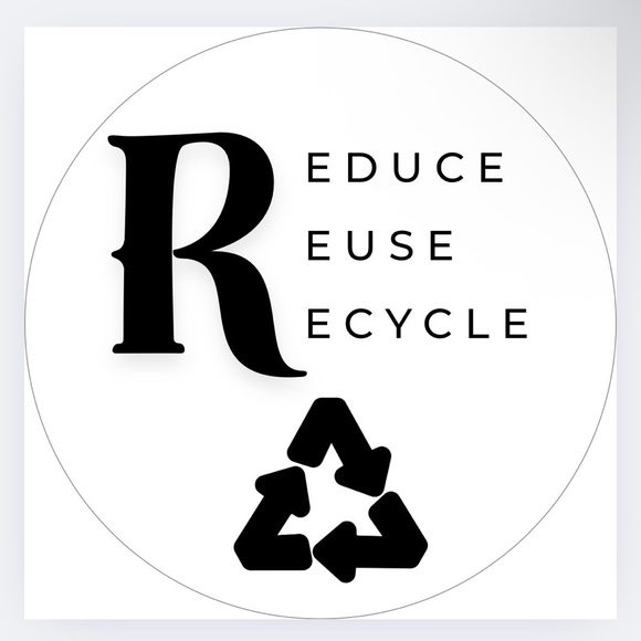 Other - Custom Made 50count Reduce, Reuse, Recycle Stickers